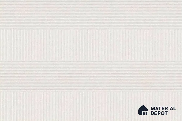 TL 01644 A Light Fabric White 18 x 12 inch Matte Finish Ceramic Wall Tile - 6 mm