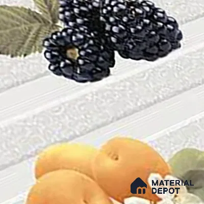 TL 01633 C Highlighter 2 Cream & Orange 18 x 12 inch Glossy Finish Ceramic Wall Tile - 6 mm
