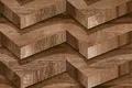 TL 01648 C Dark Dark Brown 18 x 12 inch Glossy Finish Ceramic Wall Tile - 6 mm | Image 01