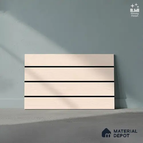 TL 01655 A Light Pink 18 x 12 inch Glossy Finish Ceramic Wall Tile - 6 mm