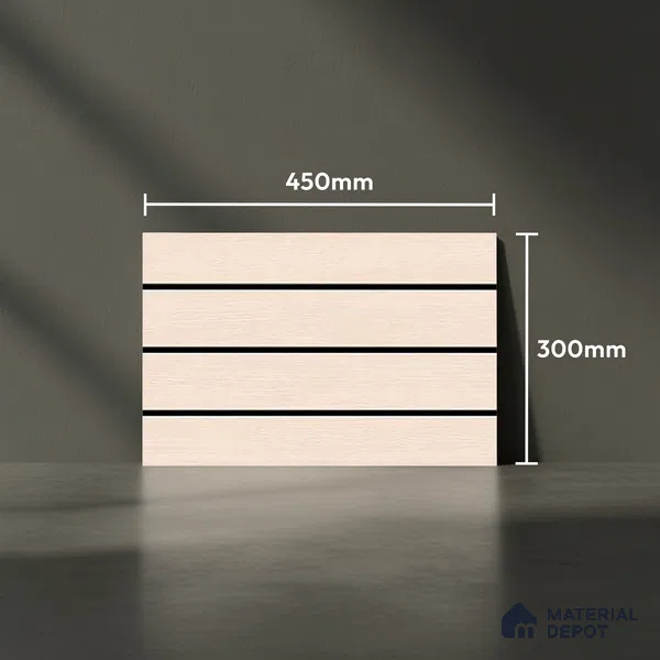 TL 01655 A Light Pink 18 x 12 inch Glossy Finish Ceramic Wall Tile - 6 mm