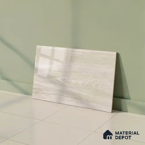 TL 01630 A Light Sandy Beige 18 x 12 inch Glossy Finish Ceramic Wall Tile - 6 mm