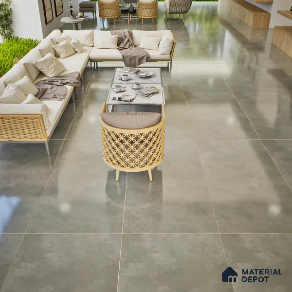 Stone Floor & Wall Tile | TL 00958 Rio Verde 4 ft x 2 ft Full Polished High Gloss Finish Vitrified Tile - 9 mm | Suitable For Living Room, Bedroom, Bathroom (Sample)