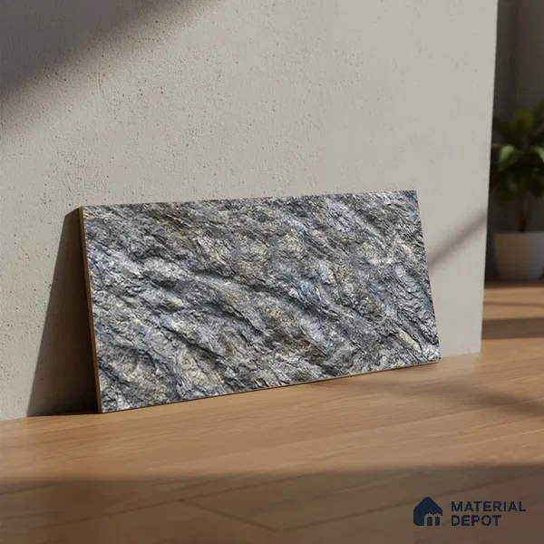 TL 04282 Grey Matte Finish 600 x 300 mm Elevation Wall Cladding Tile - 10 mm