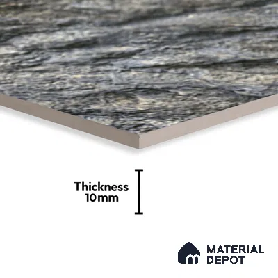 TL 04282 Grey Matte Finish 600 x 300 mm Elevation Wall Cladding Tile - 10 mm