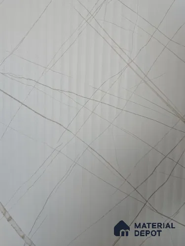 Marble Fluted LM 22967 8 ft x 4 ft Texture Finish Decorative Laminate - 1 mm | Suitable for TV Unit,Wardrobe, Kitchen Cabinets