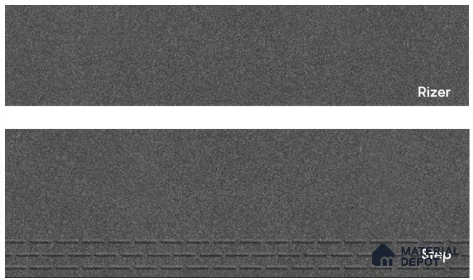 Cement Look Rock Grey 900x300 Step Tile Satin Matte Finish TL 07683 Vitrified Full Body - 10 mm