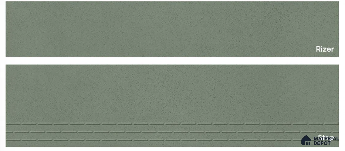 Rock Kota 1200x300 mm Step Tile Satin Matte Finish TL 07681 Vitrified Full Body - 9 mm