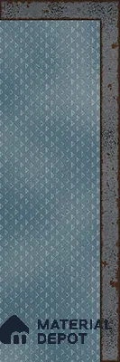 TL 03729 B Azul 300x100 mm Glossy Finish Ceramic Wall  Subway Tile - 5 mm (Sample)