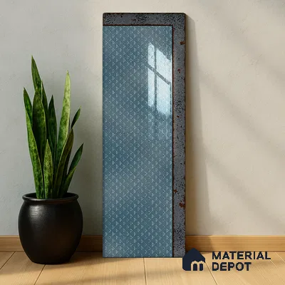 TL 03729 B Azul 300x100 mm Glossy Finish Ceramic Wall  Subway Tile - 5 mm (Sample)