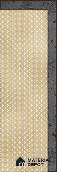 TL 03729 D Beige 300x100 mm Glossy Finish Ceramic Wall  Subway Tile - 5 mm (Sample)