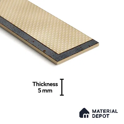 TL 03729 D Beige 300x100 mm Glossy Finish Ceramic Wall  Subway Tile - 5 mm (Sample)