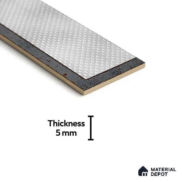 TL 03729 F Gris 300x100 mm Glossy Finish Ceramic Wall  Subway Tile - 5 mm (Sample)