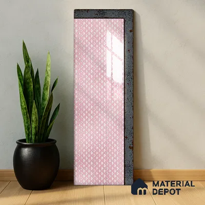 TL 03729 Rosa 300x100 mm Glossy Finish Ceramic Wall  Subway Tile - 5 mm (Sample)