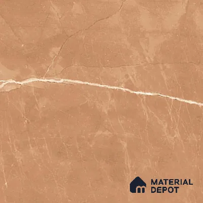 Budget Friendly Marble Floor & Wall Tile Value For Money TL 05580 Brown Armani Royal 4 ft x 2 ft - Vitrified Glossy Finish -9 mm | Suitable for Living Room, Bedroom & Bathroom