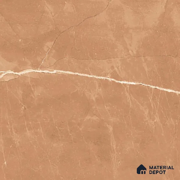 Budget Friendly Marble Floor & Wall Tile Value For Money TL 05580 Brown Armani Royal 4 ft x 2 ft - Vitrified Glossy Finish -9 mm | Suitable for Living Room, Bedroom & Bathroom