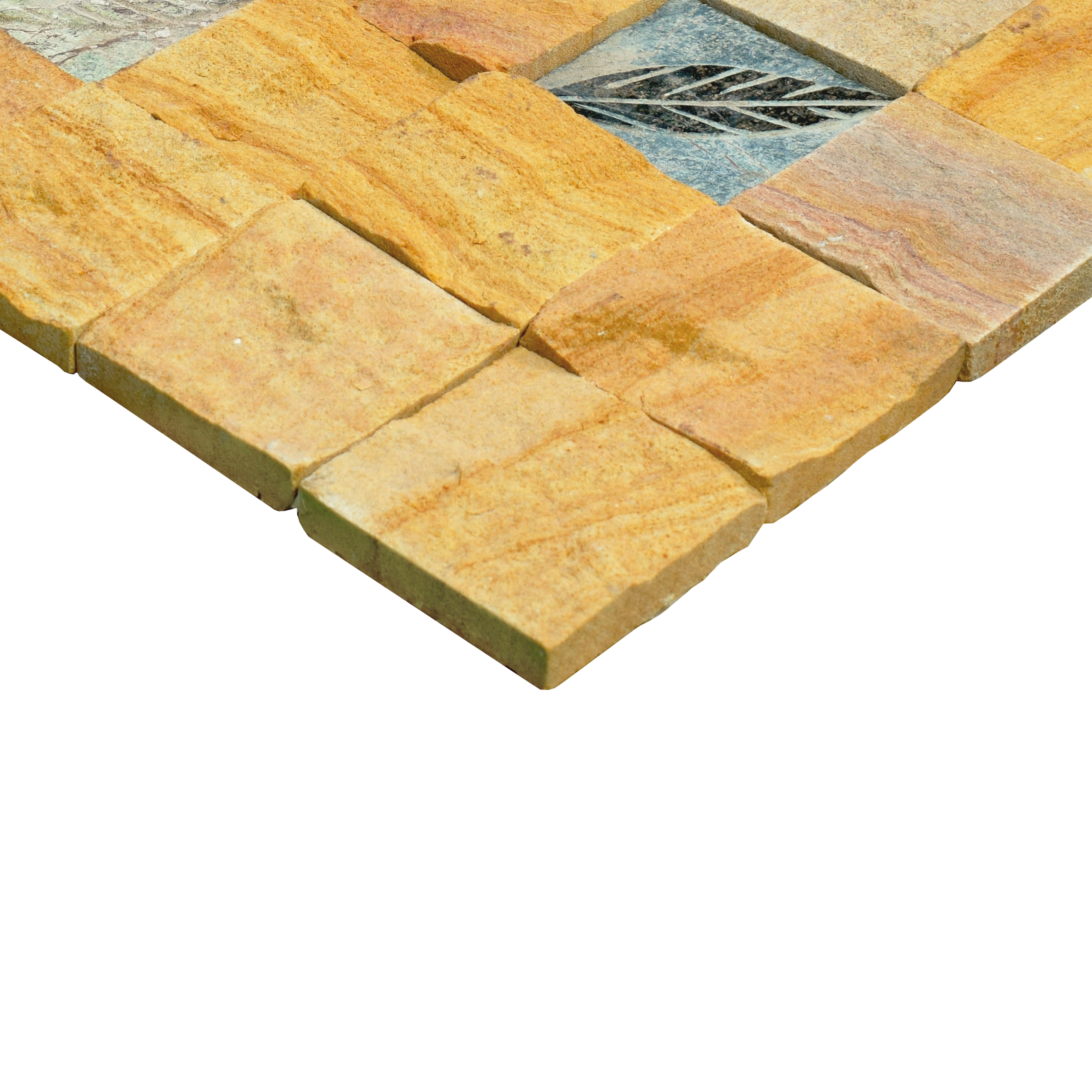 WL 00124 Royal Emrald 300 x 300 mm Natural Stone Wall Cladding |  Stone is a Natural Product, Please Expect Variation in Shades