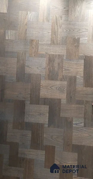 Brown Wood look Metallic 17A/30-RU45 8 ft x 4 ft Veneer - 4 mm | VE 00493