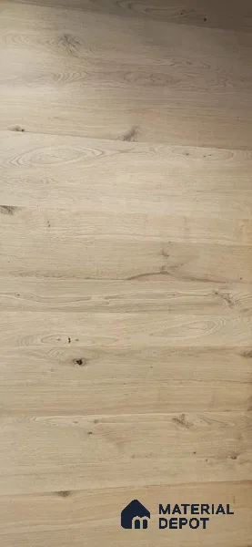 Brown Wood look White Oak Qtr Decoply-244548/23-Ru5 8 ft x 4 ft Veneer - 3.2 mm | VE 00569