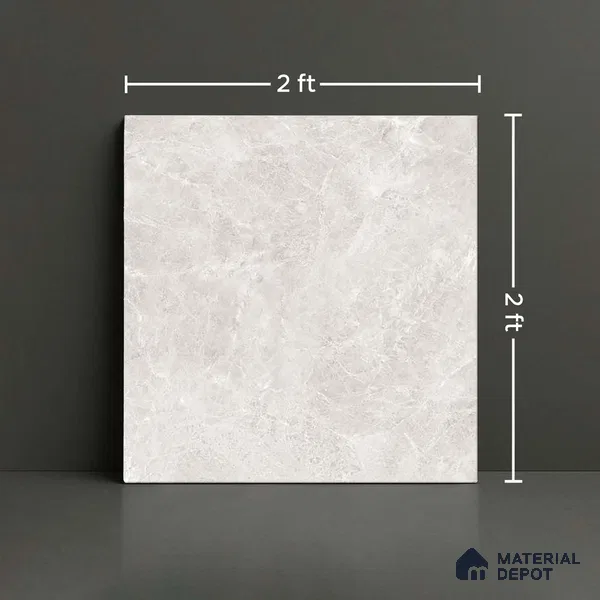 TL 02316 Runa Bianco 600x600 mm Matte Finish Vitrified Tile | Random Designs