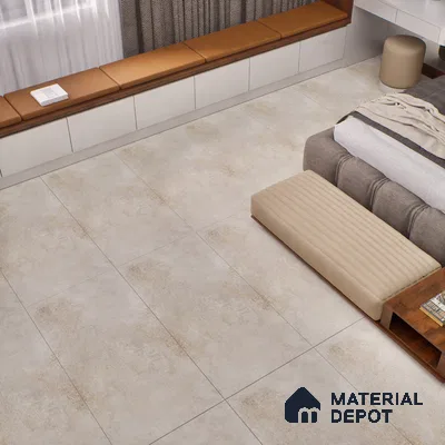 Rustic Floor & Wall Tile TL 05511 Prestige Regal Umber 2 ft x 4 ft Vitrified Matte Finish - 9 mm | 6 Random Design | Suitable for Living Room, Bedroom, Bathroom (Sample)
