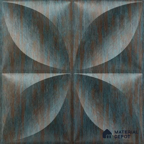 Black Butterfly PVC Matte Finish 3D Wall Panel | 20 in x 20 in | Rustic Wood - 15 mm | Suitable for Dining, Feature Wall & TV Unit | Width is Subjected to 5% Variation
