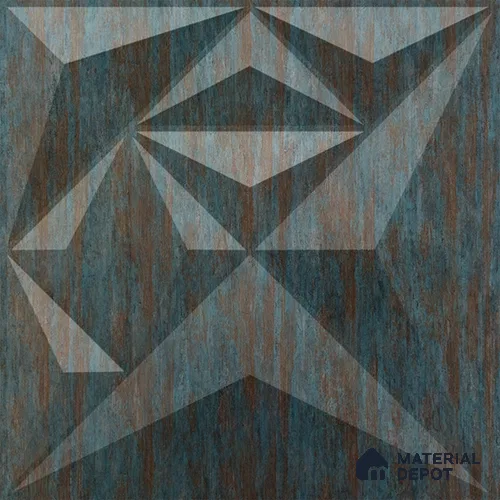 Black Diamond PVC Matte Finish 3D Wall Panel | 20 in x 20 in | Rustic Wood - 15 mm | Suitable for Dining, Feature Wall & TV Unit | Width is Subjected to 5% Variation