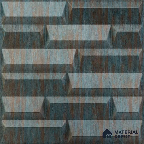 Black Vault PVC Matte Finish 3D Wall Panel | 20 in x 20 in | Rustic Wood - 15 mm | Suitable for Dining, Feature Wall & TV Unit | Width is Subjected to 5% Variation