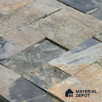 WL 00118 Rustico 300 x 300 mm Natural Stone Wall Cladding |  Stone is a Natural Product, Please Expect Variation in Shades