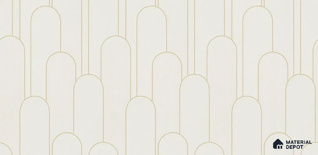 10298-2 17ft x 3.5 ft (42 Inches) Patterned Look Wallpaper - 59 Sq. Ft. | Minimum 15% wastage during installation