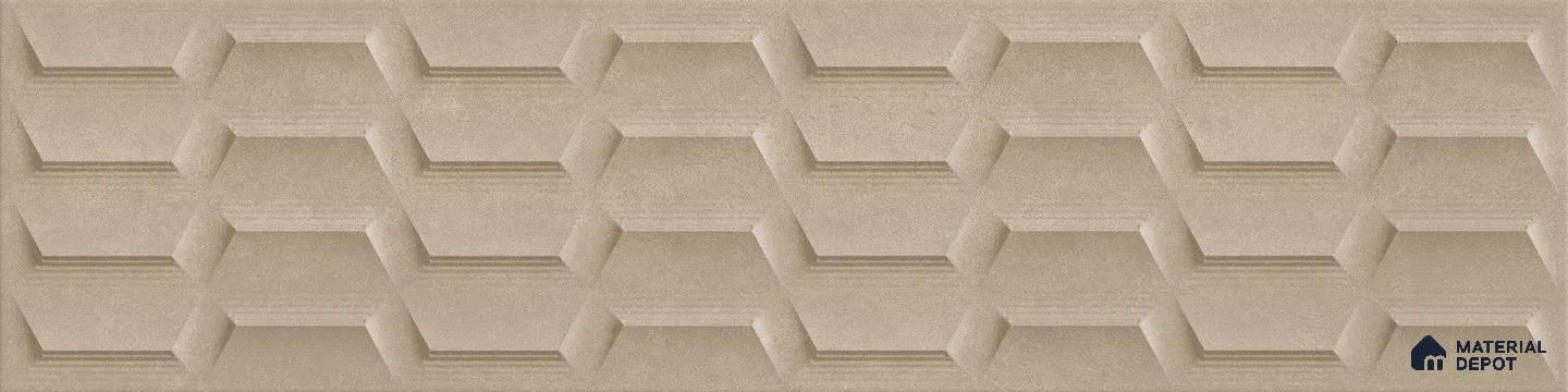TL 01248 B Sahara Camel Corte 1200x300 mm GVT Abstract Look Tile - 9 mm (Sample)