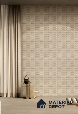 TL 01249 B Sahara Sand Corte 1200x300 mm GVT Abstract Look Tile - 9 mm (Sample)