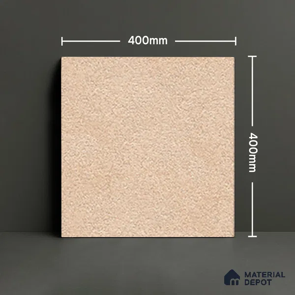 Parking Floor Tile TL 07556 Sandalwood Mist | 16 x 16 inch | Anti Skid Matte Finish Heavy Duty Vitrified Tile - 12 mm | Suitable For Bathroom, Terrace, Balcony | Pattern Alignment May Vary | 2-3 mm Spacer is Mandatory