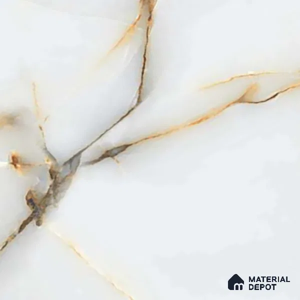 Marble Floor & Wall Tile TL 02217 Sapphire White 4 ft x 2 ft Glossy Finish Vitrified Tile - 9 mm (Random 5)