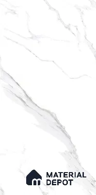 Budget Friendly Marble Floor & Wall Tile Value For Money TL 05608 Lasa Satvario 4 ft x 2 ft - Vitrified Glossy Finish -9 mm | Suitable for Living Room, Bedroom & Bathroom