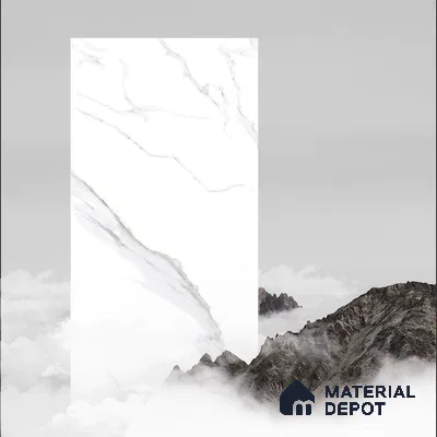 Budget Friendly Marble Floor & Wall Tile Value For Money TL 05608 Lasa Satvario 4 ft x 2 ft - Vitrified Glossy Finish -9 mm | Suitable for Living Room, Bedroom & Bathroom