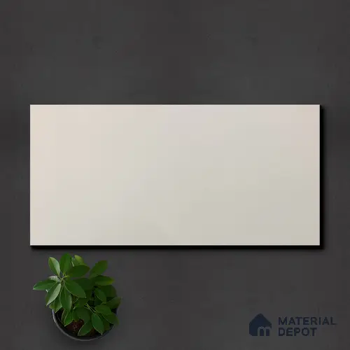 Plain Look Wall Tile TL 04693 D Plain Solara Inkwell Black 2 ft x 1 ft Ceramic Matte Finish - 9 mm | Suitable For Kitchen, Bathroom Walls and Backsplashes