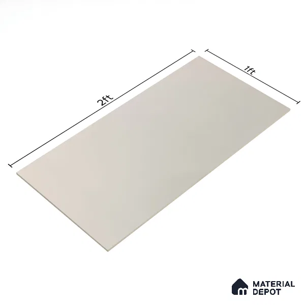 Plain Look Wall Tile TL 04693 D Plain Solara Inkwell Black 2 ft x 1 ft Ceramic Matte Finish - 9 mm | Suitable For Kitchen, Bathroom Walls and Backsplashes (Sample)