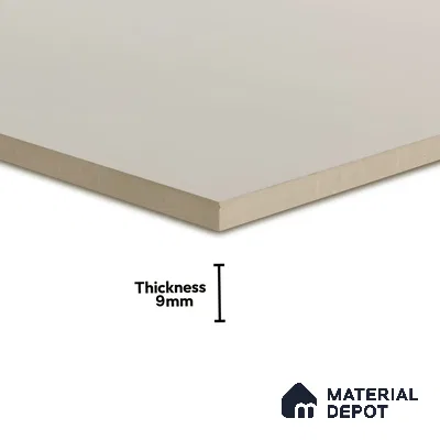 Plain Look Wall Tile TL 04693 D Plain Solara Inkwell Black 2 ft x 1 ft Ceramic Matte Finish - 9 mm | Suitable For Kitchen, Bathroom Walls and Backsplashes (Sample)