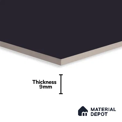 Plain Look Wall Tile TL 04693 Plain Solara Moonstone Dark 2 ft x 1 ft Ceramic Glossy Finish - 9 mm | Suitable For Kitchen, Bathroom Walls and Backsplashes (Sample)