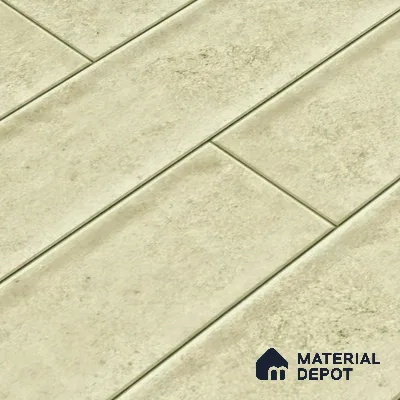 Faux Subway Wall Tile TL 04685 F Brick Solara Latte Beige 2 ft x 1 ft Ceramic Glossy Finish - 9 mm | Suitable For Kitchen, Bathroom Walls and Backsplashes | Please Expect a Slight Variation of Pattern