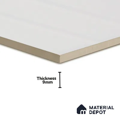 Faux Subway Wall Tile TL 04685 I Brick Solara Versilia White 2 ft x 1 ft Ceramic Glossy Finish - 9 mm | Suitable For Kitchen, Bathroom Walls and Backsplashes | Please Expect a Slight Variation of Pattern (Sample)