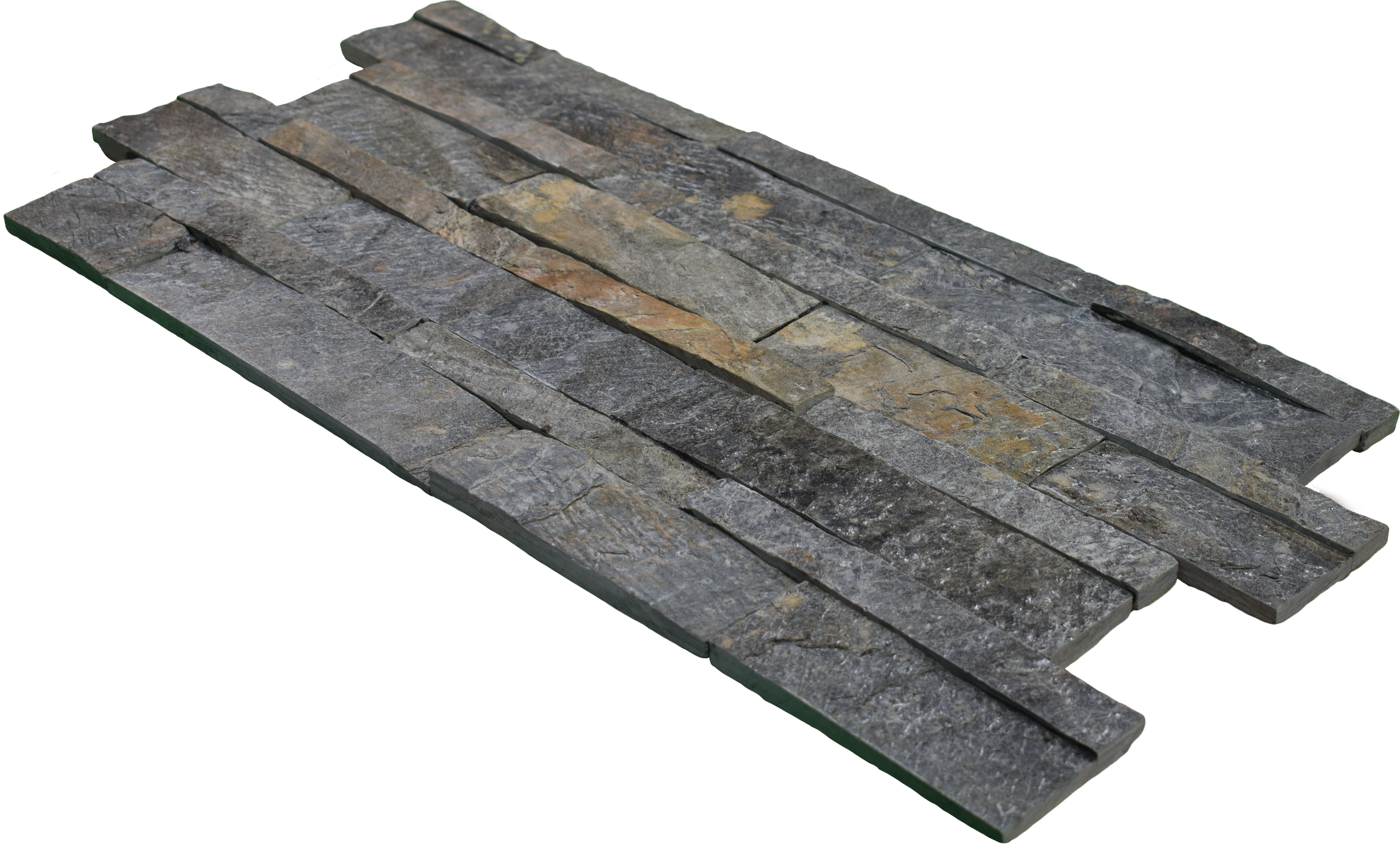 WL 00147 Sea Cliff / D Green 600 x 150 mm Natural Stone Wall Cladding |  Stone is a Natural Product, Please Expect Variation in Shades
