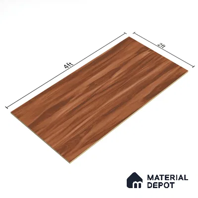 TL 07526 Sello Wood Brown 1200x600 mm Matte Finish Floor & Wall Tile - 9 mm