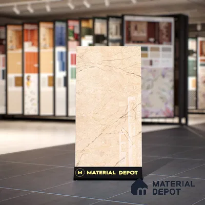 TL 01014 Sevellia Crema 1200x600 mm Glossy Finish Vitrified Wall & Floor Tile - 9 mm (Sample)