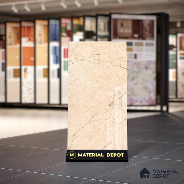 TL 01014 Sevellia Crema 1200x600 mm Glossy Finish Vitrified Wall & Floor Tile - 9 mm (Sample)
