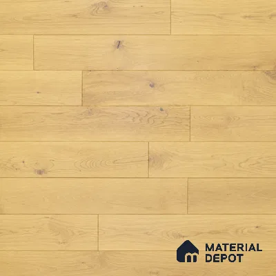 Solid Hardwood Floor SF 00003 D Real Wood Surface White Oak (Natural Oak) 36 x 5 inch (910x125 mm) - 18 mm | UV Coating