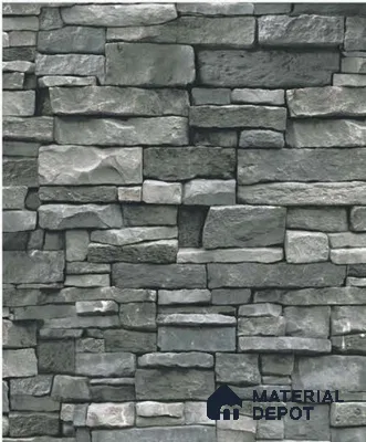 SF17-6 | 10 Meter x 21 Inches Stone Look Wallpaper - 57.41 Sq. Ft. | Minimum 15% wastage during installation