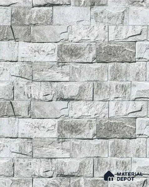 SF18-3 | 10 Meter x 21 Inches Stone Look Wallpaper - 57.41 Sq. Ft. | Minimum 15% wastage during installation