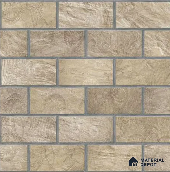 SF19-1 | 10 Meter x 21 Inches Brick Look Wallpaper - 57.41 Sq. Ft. | Minimum 15% wastage during installation